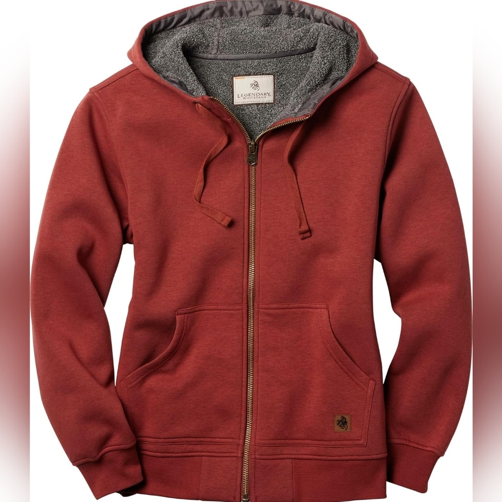 Legendary Whitetails Northwoods Berber Lined Autumn Hoodie, NEW!